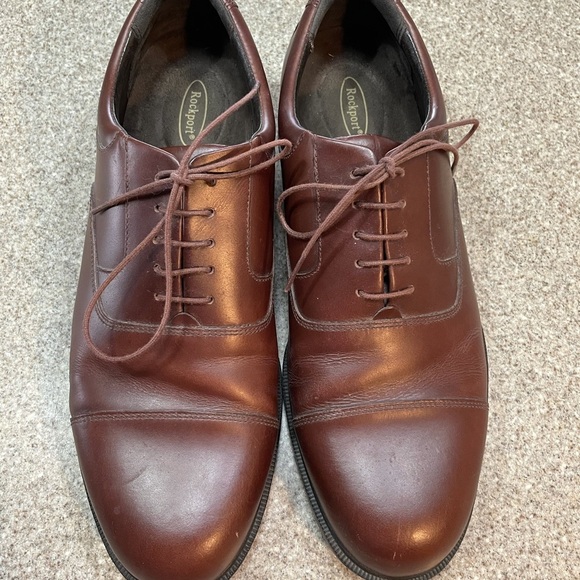 Rockport M4341 Men’s Cap Toe Lace Ups Leather Dress Shoe - Picture 2 of 4